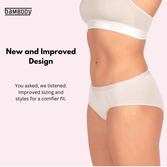 COPY - Bambody Absorbent Brief: Super Comfy Period Panties - Picture 3 of 6